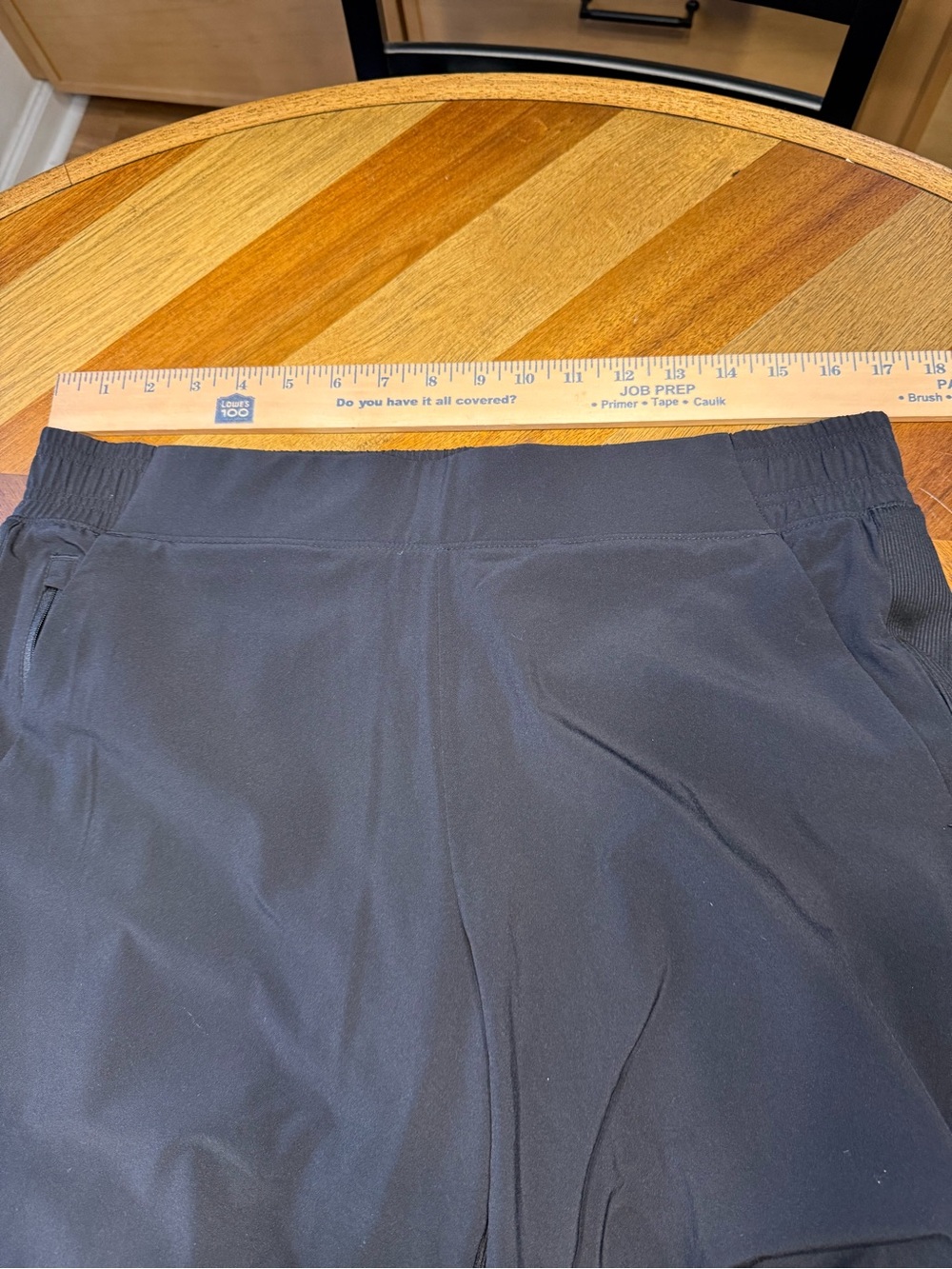 Athleta Brooklyn Lined Joggers Black size 14 Petite - Picture 10 of 12